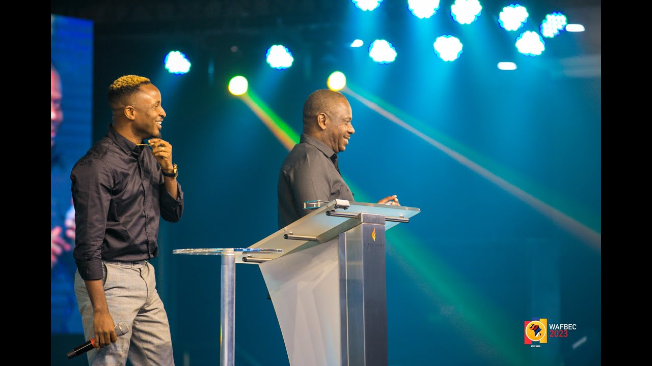 GAISE BABA AT WAFBEC 2023 | Pastor Poju Oyemade asks Gaise Baba to sing ELIJAH LEVEL at WOFBEC