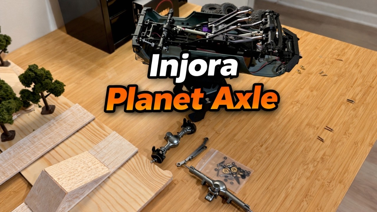 Injora Planet Axles SCX24