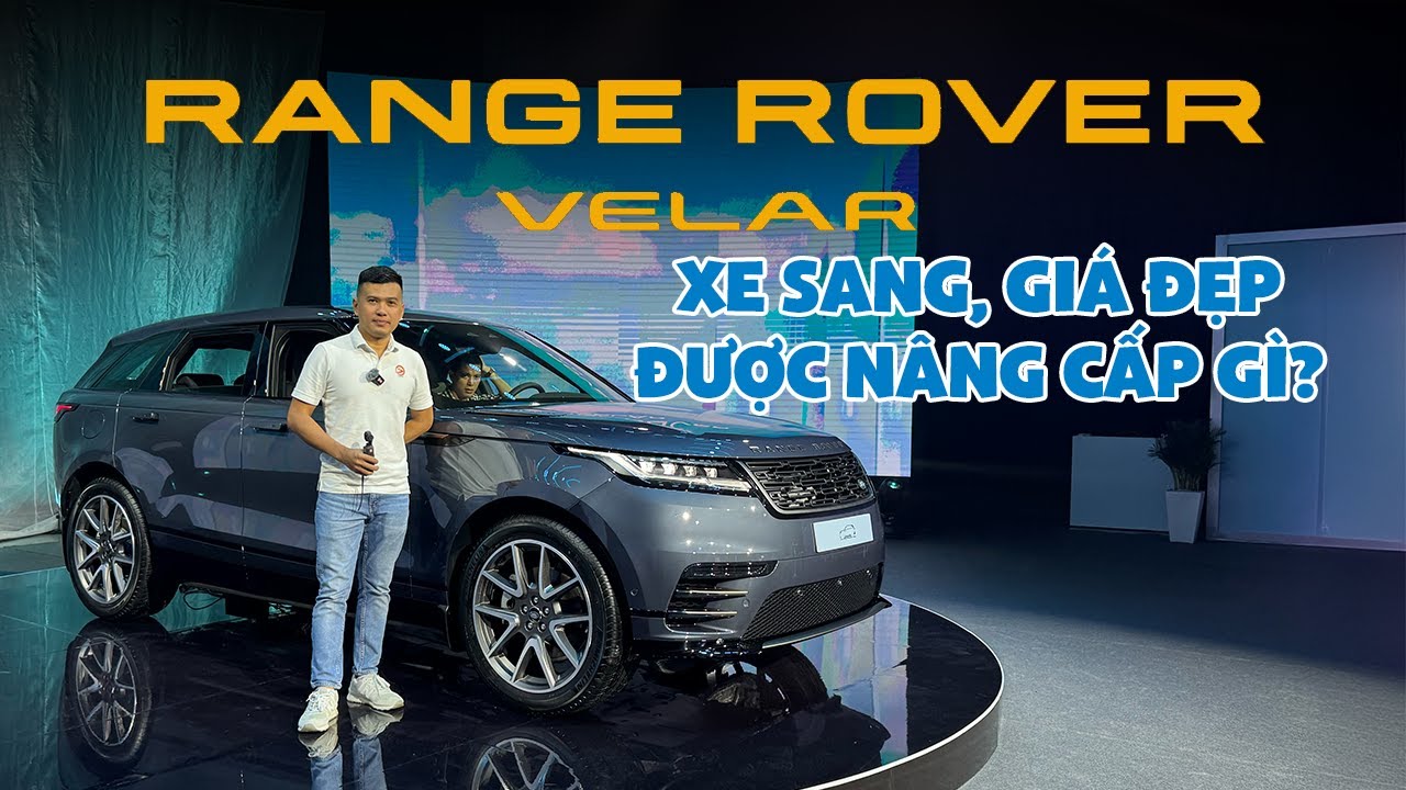 Range Rover Velar 2025 giá từ 3,729 tỷ vừa ra mắt với nâng cấp mới