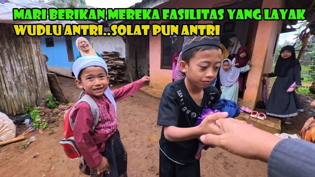 Mari Berikan Anak Anak Fasilitas Mengaji Dengan Layak. Semoga Ini Menjadi Ladang amal