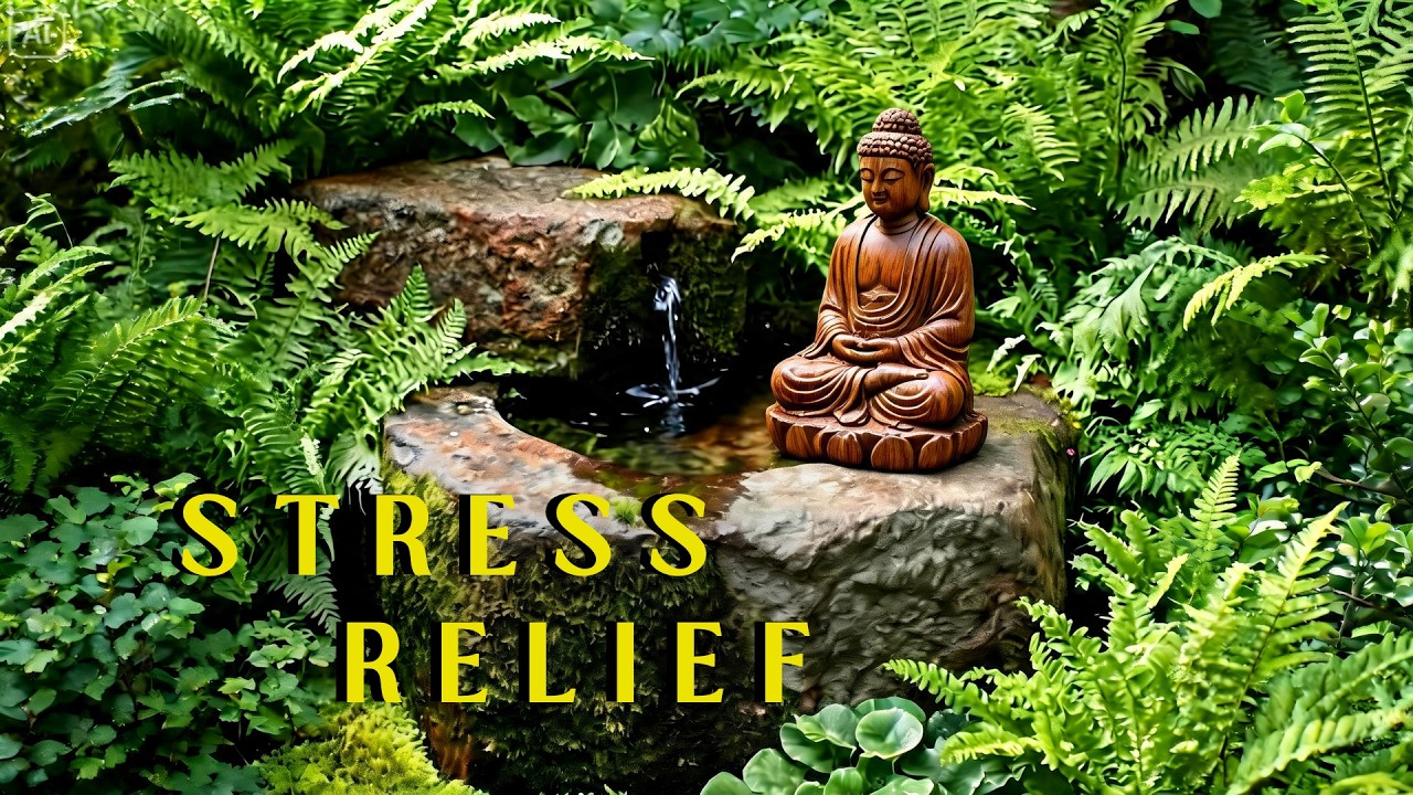 🎐 Relax & Soothe Your Nervous System | Relaxing Buddha Meditation Music & Nature Sounds