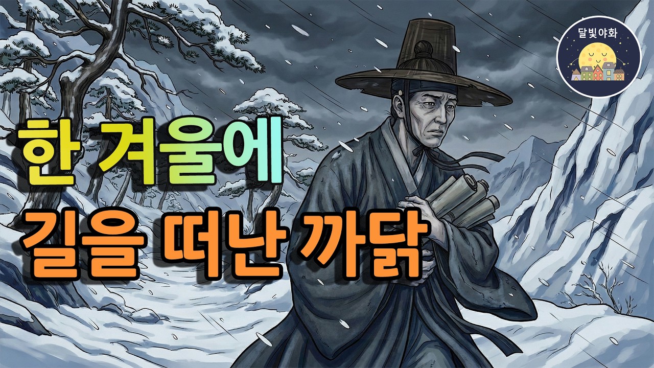 선비가 한겨울에 먼 길을 떠난 까닭 / 신분의 벽을 넘은 두 친구 #달빛야화 #옛날이야기 #민담