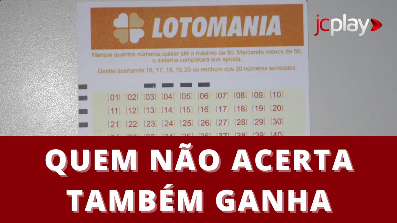 LOTOMANIA: saiba COMO JOGAR e as chances de GANHAR na loteria
