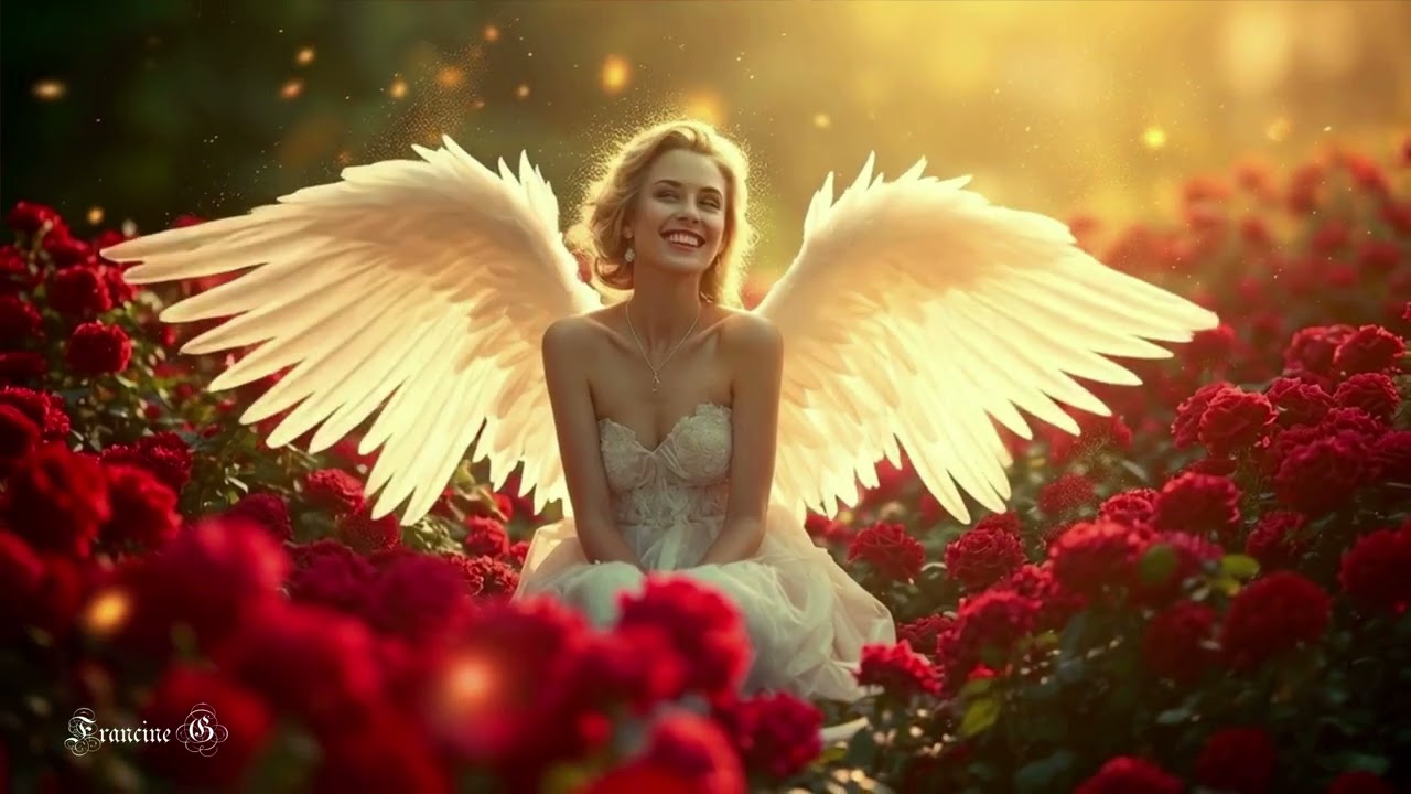 L' Ange du Paradis des Roses - ( Celeste - Harpe - Harmonie )