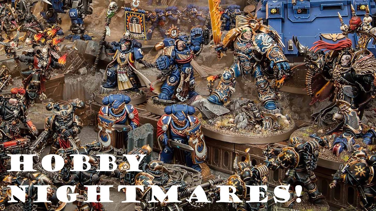 HOBBY NIGHTMARES! PAINT DISASTERS AND SAVAGE BEGINNERS!