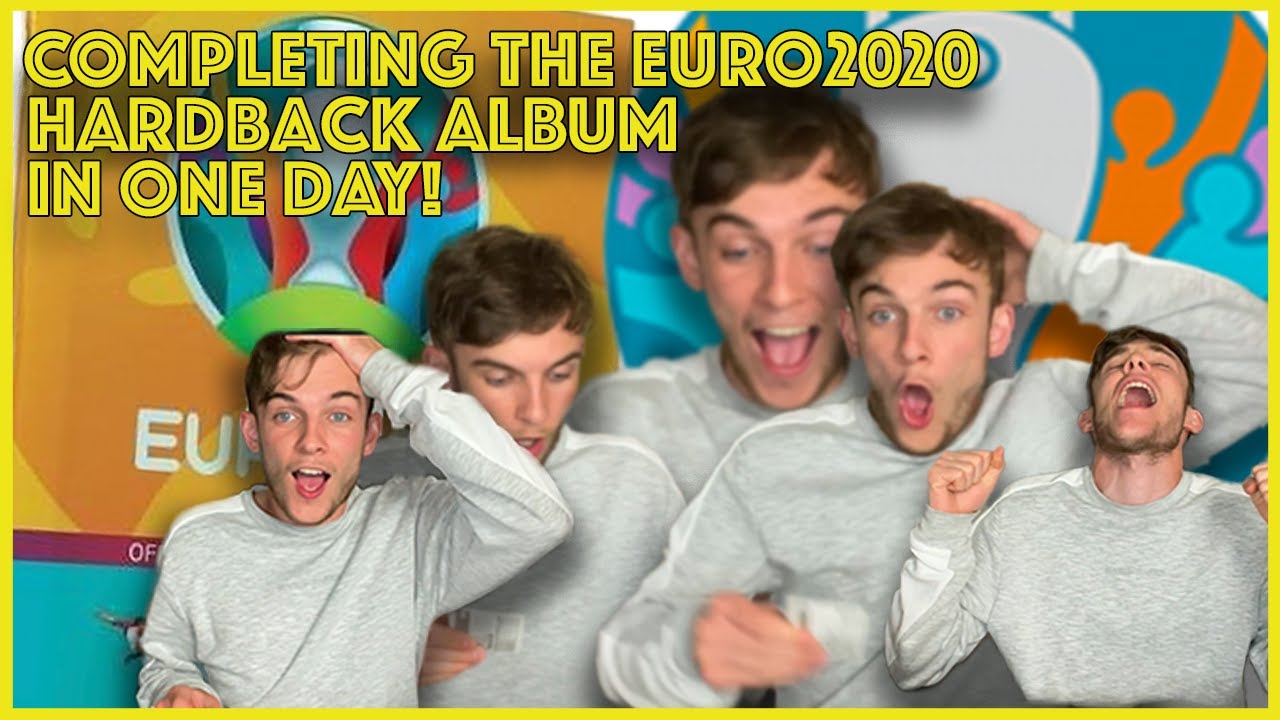 Completing the PANINI EURO 2020 STICKERS Hardback Album in One Day! OVER 500 PACKS OPENED!