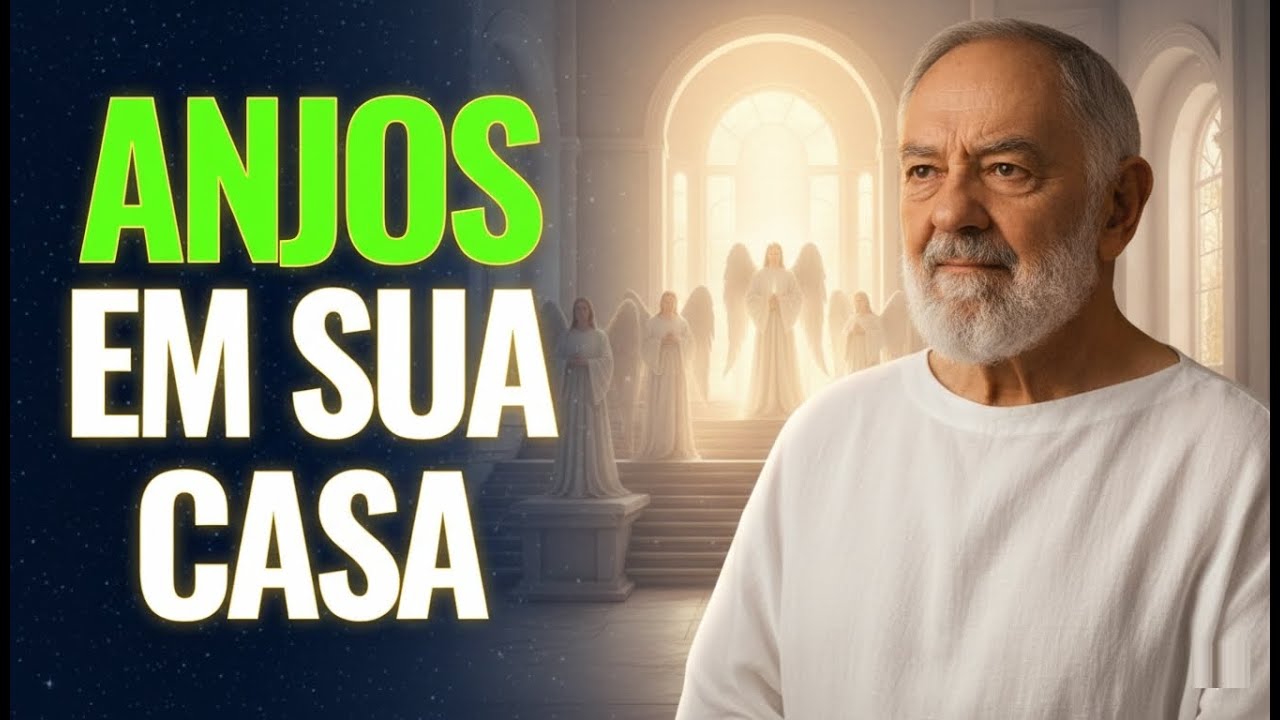 PADRE PIO | COMO SABER SE TEM ANJOS NA SUA CASA