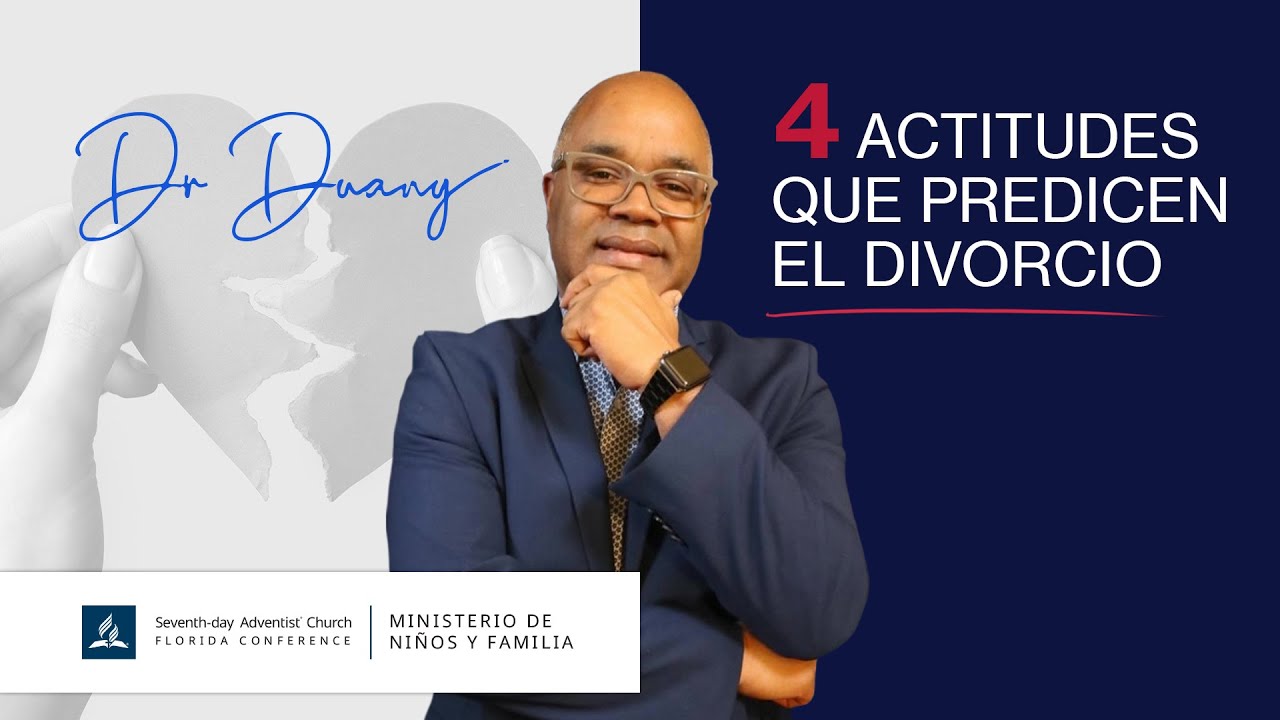 4 Actitudes que predicen el divorcio