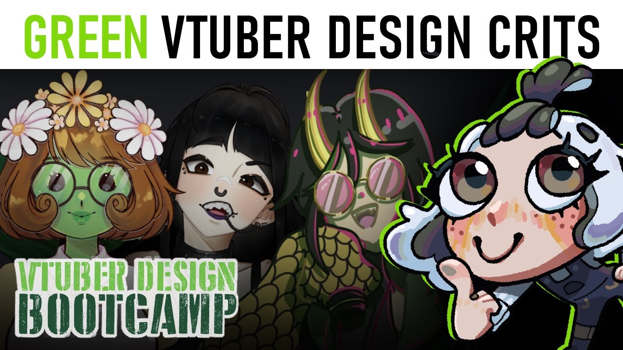 💚 Going GREEN: Vtuber Design Critiques 🎨