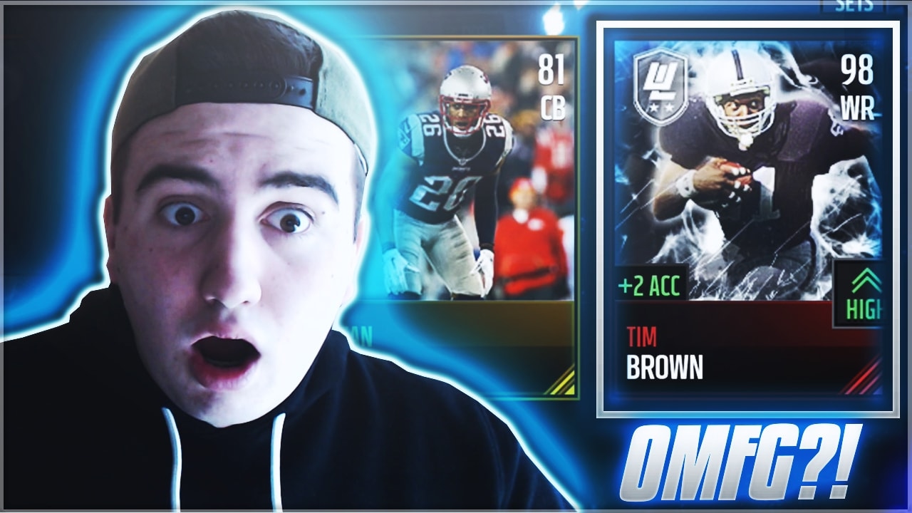 I PULLED A BOSS LEGEND!! THIS IS INSANE! Madden Mobile 17