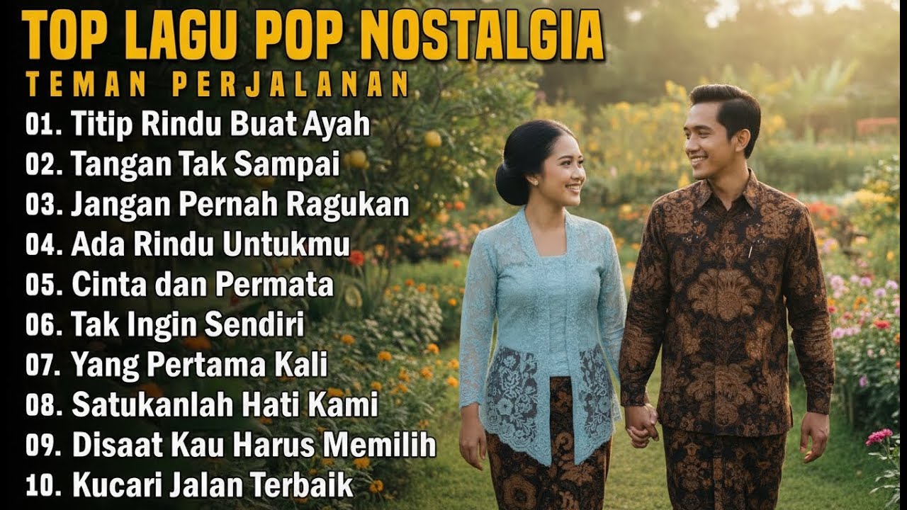 Lagu Kenangan 80–90an Terbaik Penuh Rindu & Makna || Tembang Lawas Favorit Perjalanan