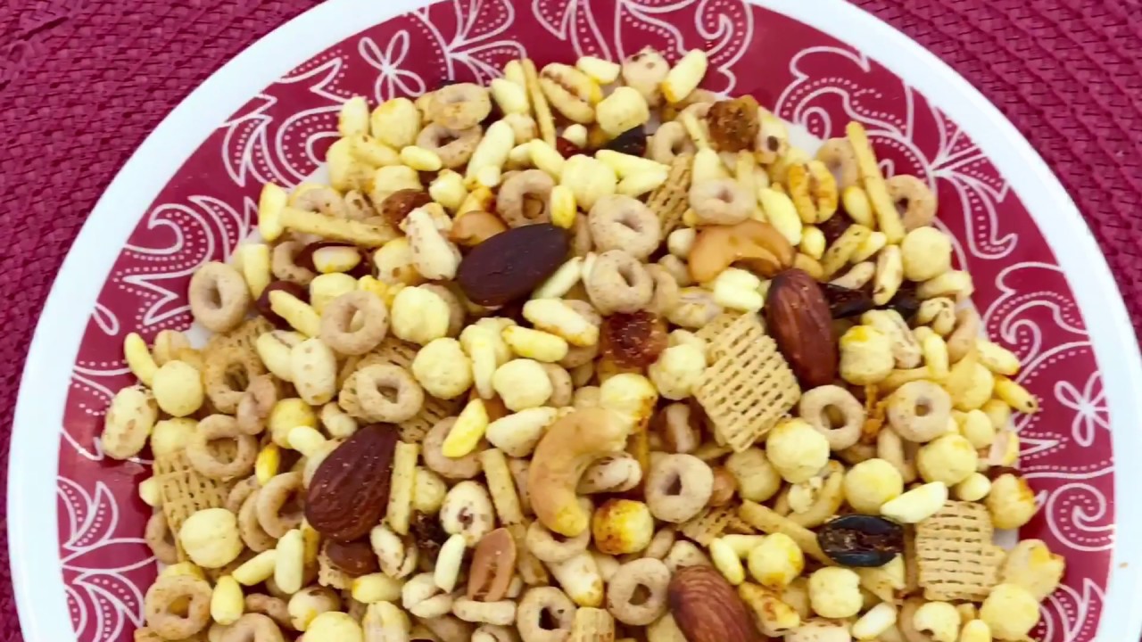 Savory Cereal Mix | Cereal Chevda