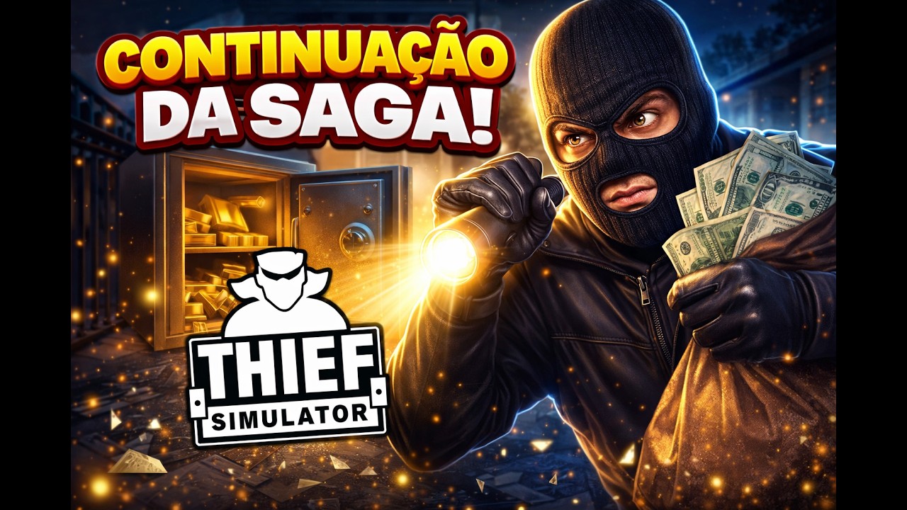 Thief Simulator - 2 🚨 AO VIVO 🚨
