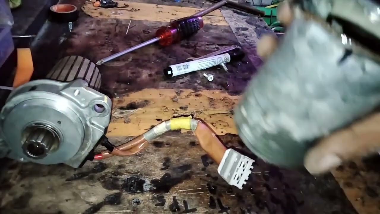 perbaikan dinamo eps Power steering 