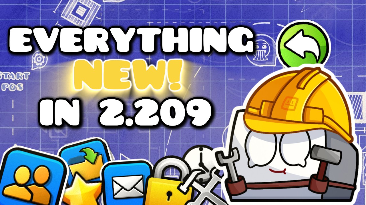 Every NEW Feature In Geometry Dash 2.209 In 4 Minutes!