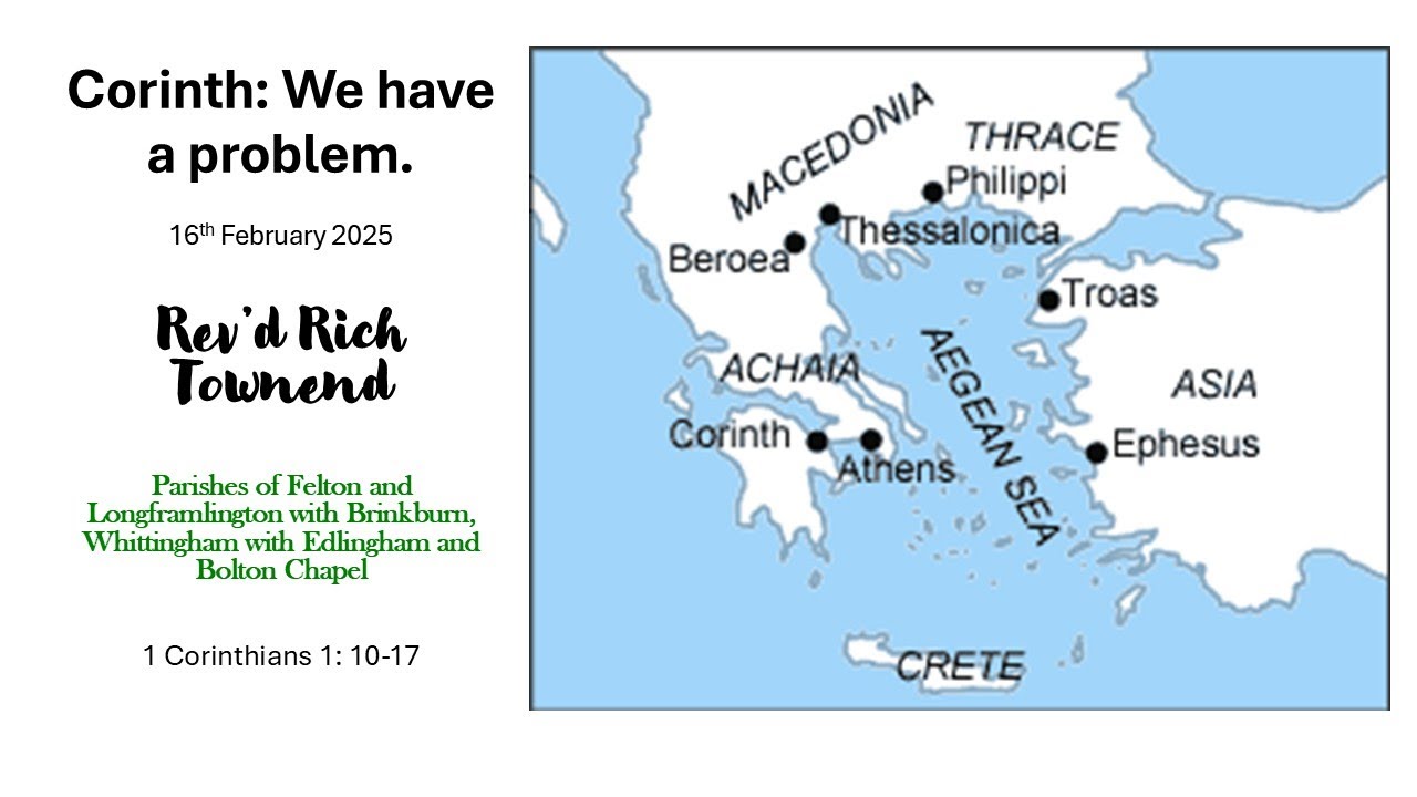 Corinth: We've got a Problem - Message on Feb 16th 2025