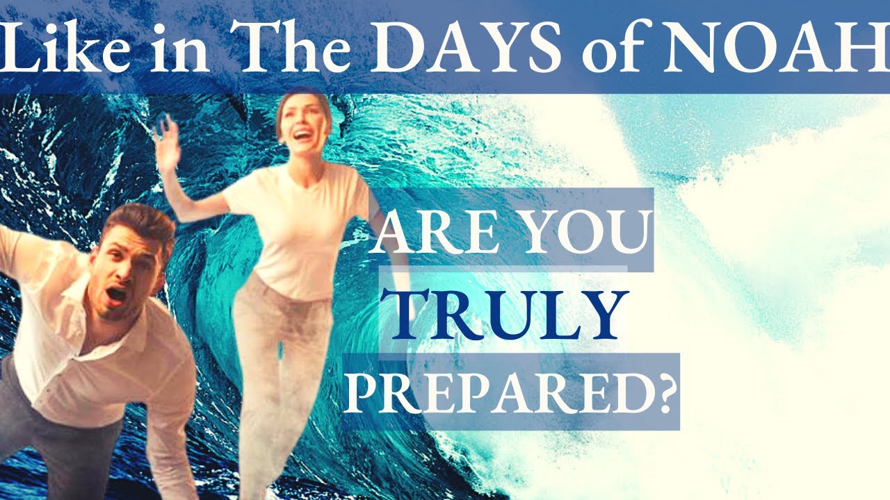 1 Peter - Chapter 3 - part 2 - Like in the DAYS of NOAH - How do we grow in FAITH?