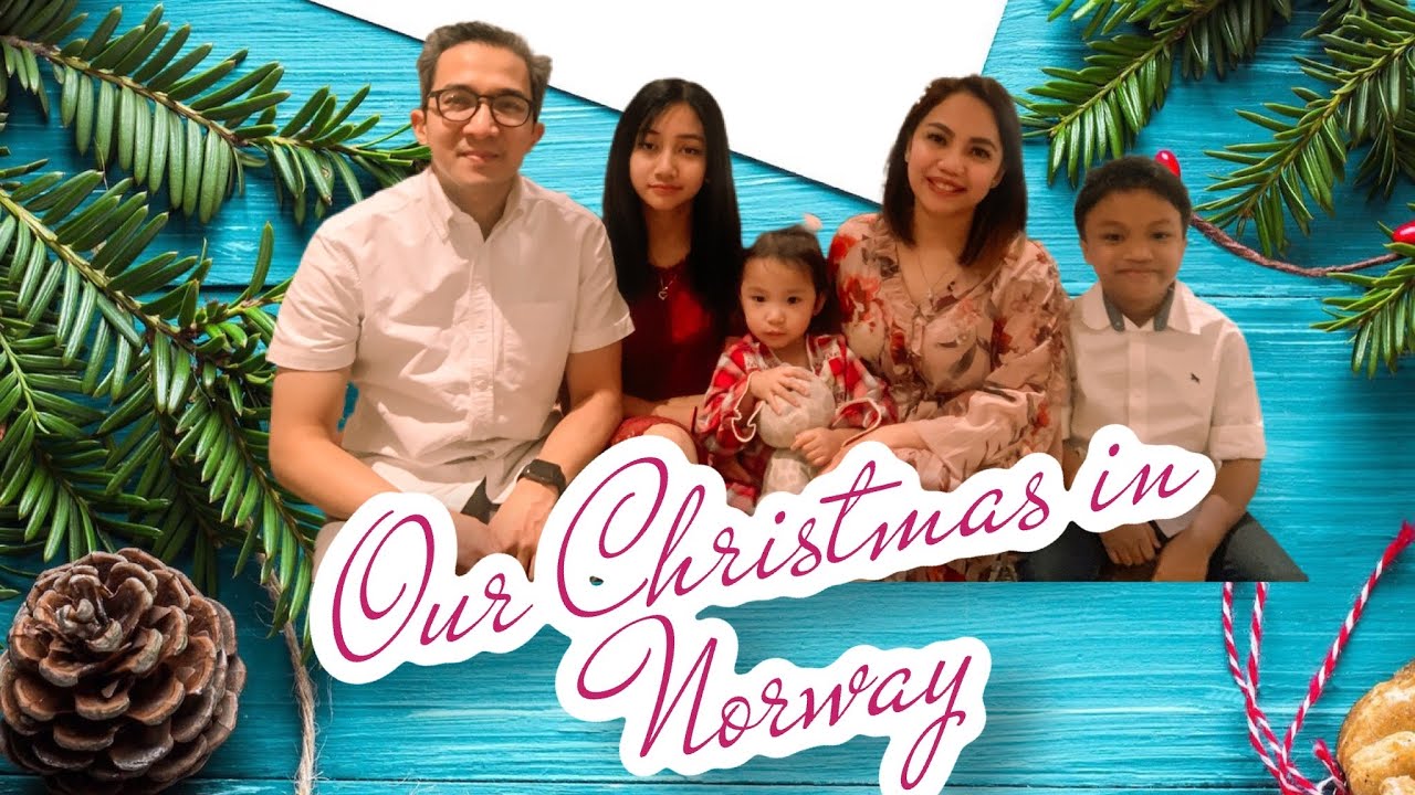 Filipino family in Norway/ Our Christmas in Norway