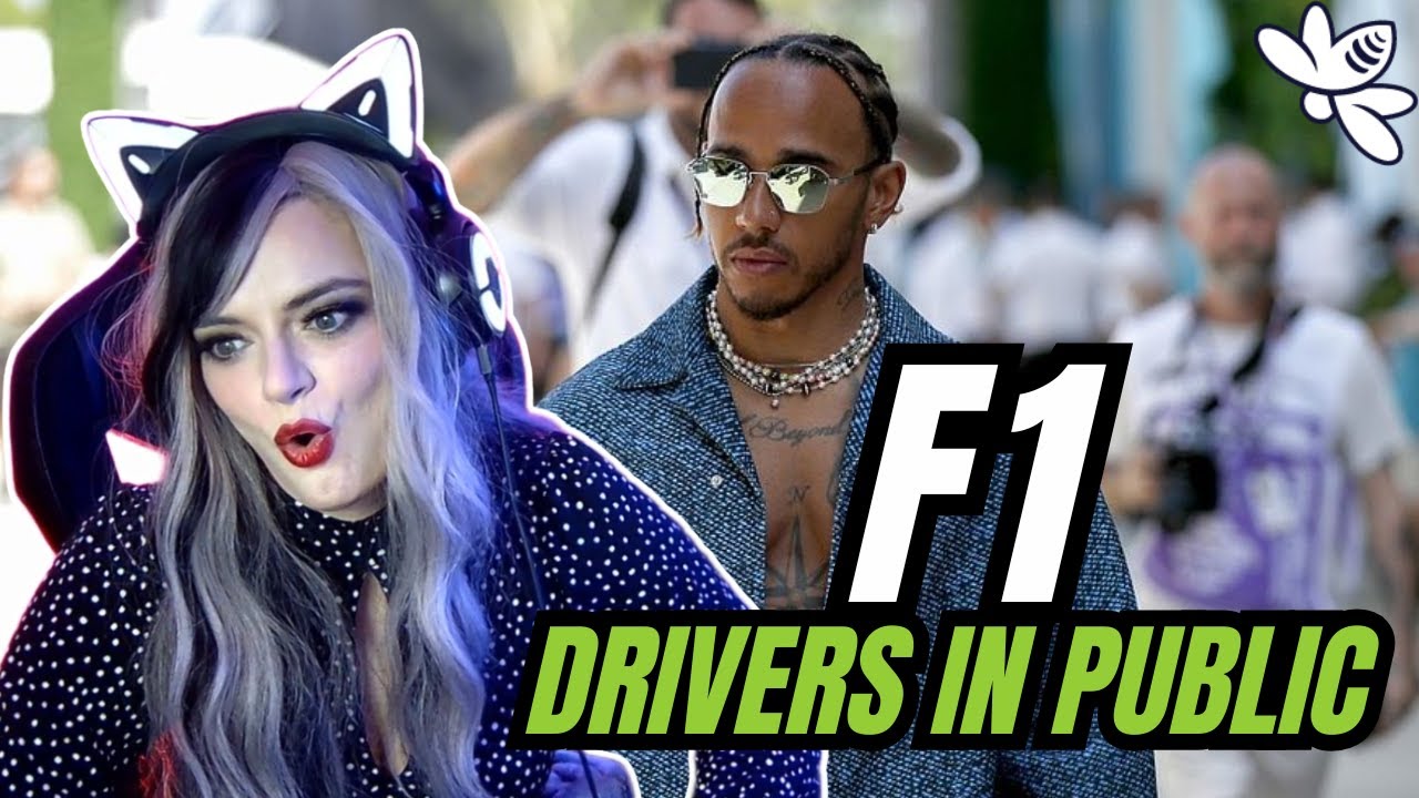Реакция на гонщиков Формулы-1 на публике | Реакция девушек
