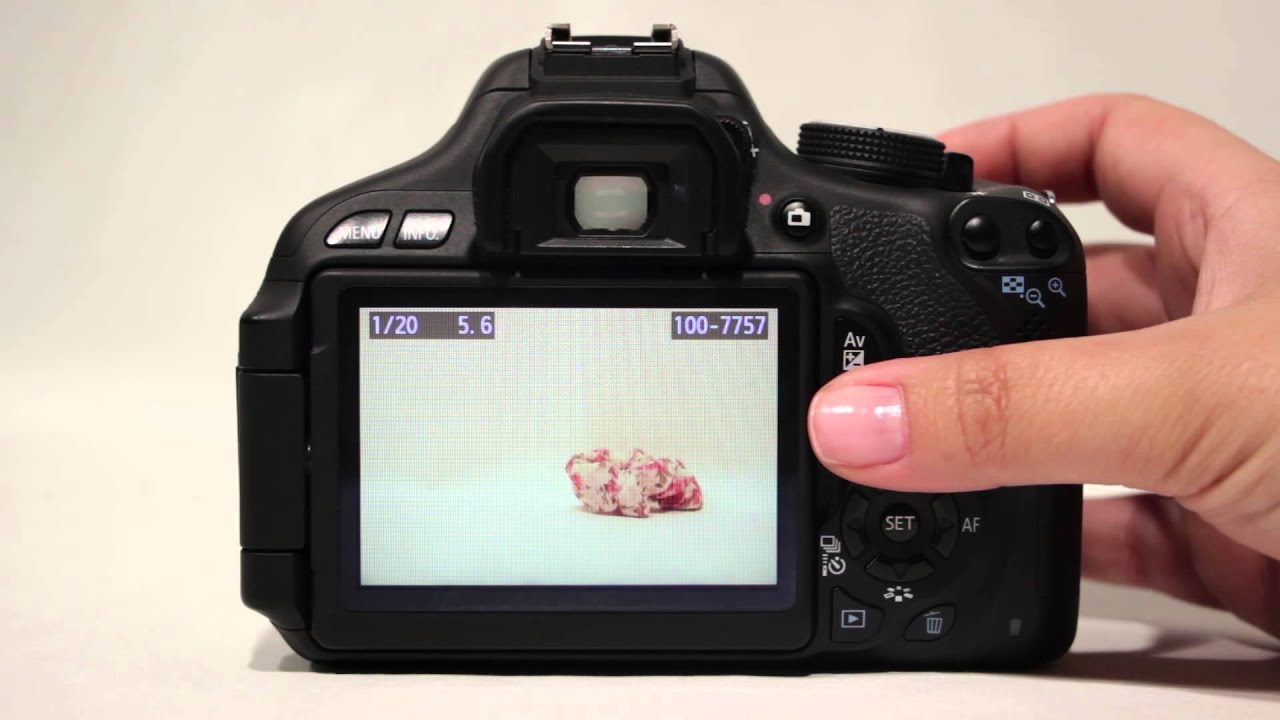 Canon 600D - Funções Básicas (tutorial 1)
