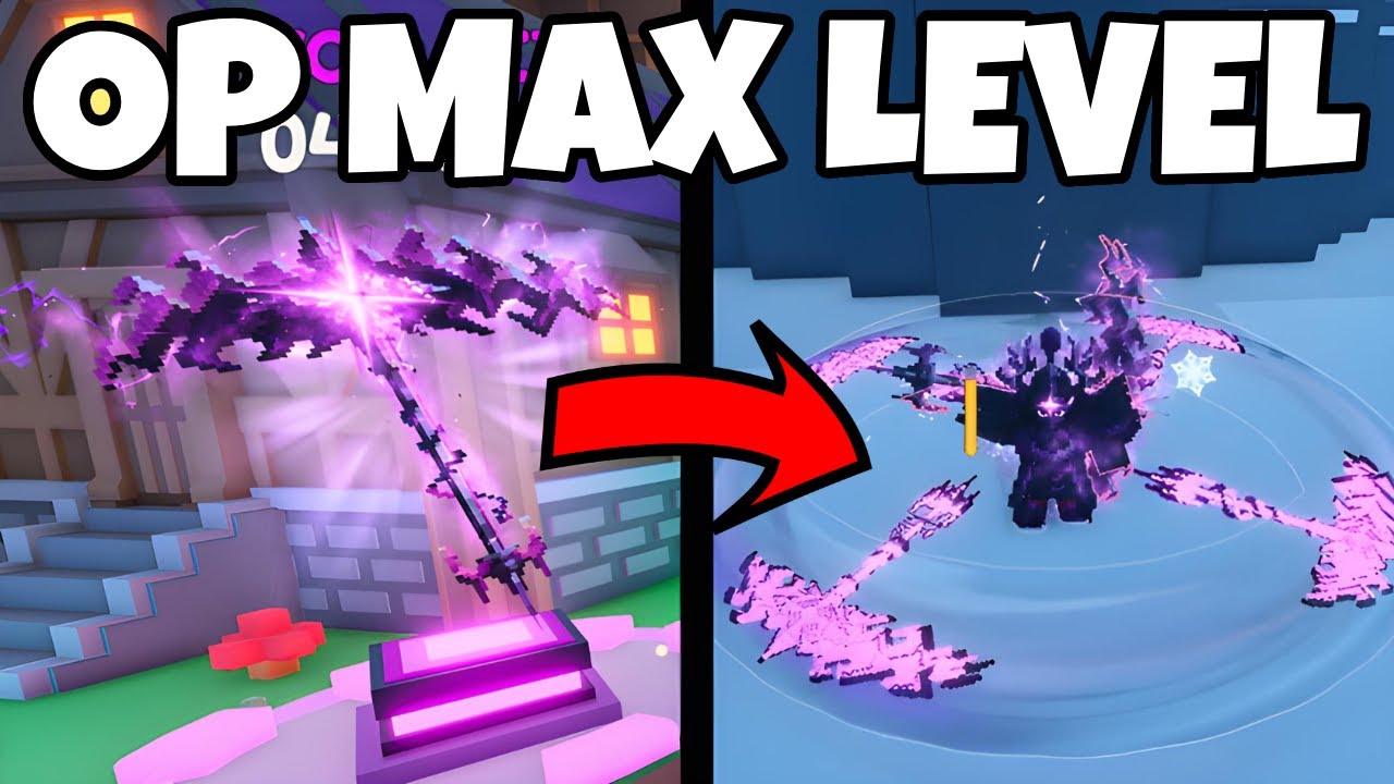 МАКСИМАЛЬНЫЙ УРОВЕНЬ VOID REAVER &mdash; ЭТО БЕЗУМИЕ OP! &mdash; Roblox Pixel Blade