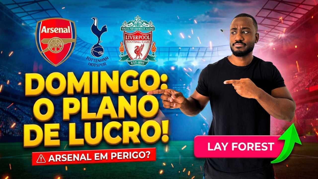 LIVERPOOL EM RISCO? O PLANO PARA LUCRAR NOS JOGOS DO DOMINGO! (22/02)
