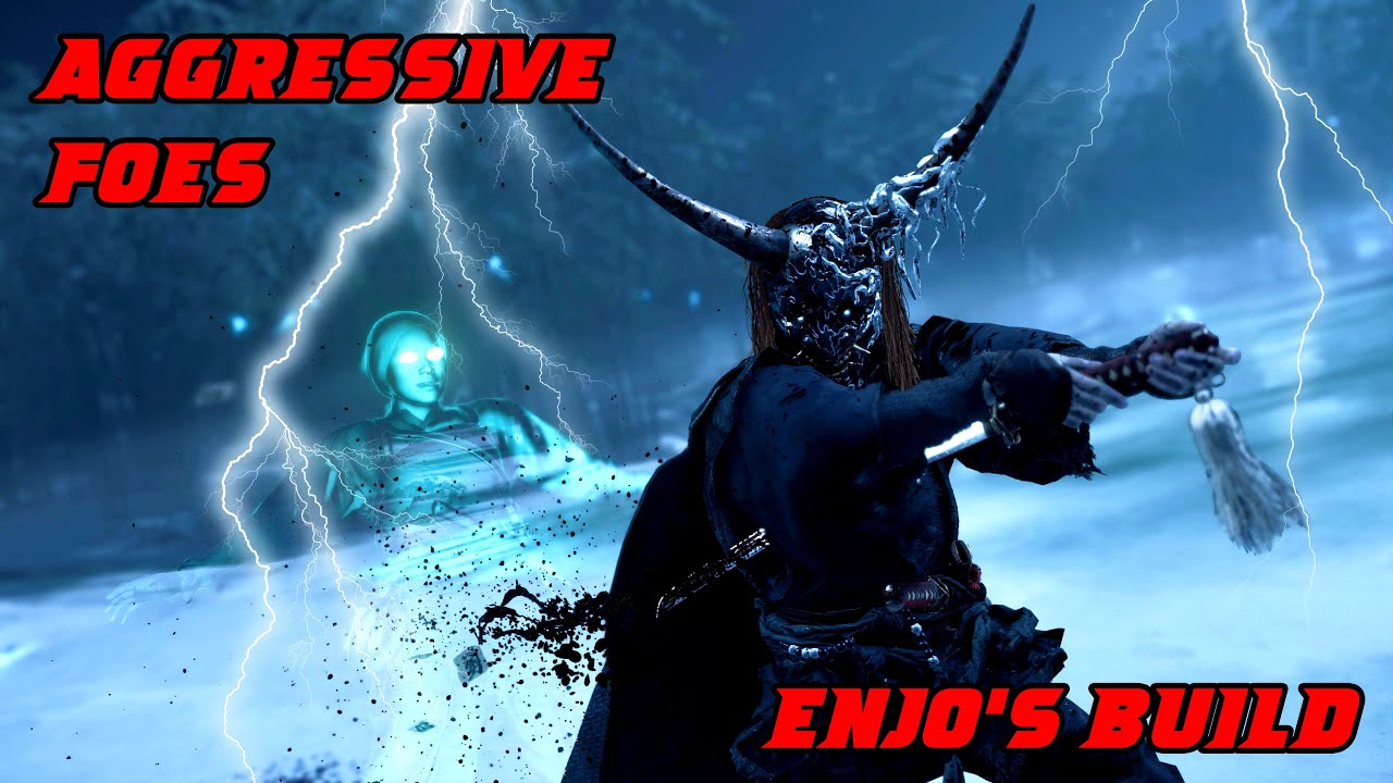 Ghost of Tsushima Legends: Aggressive Foes solo Assassin Enjos's Build