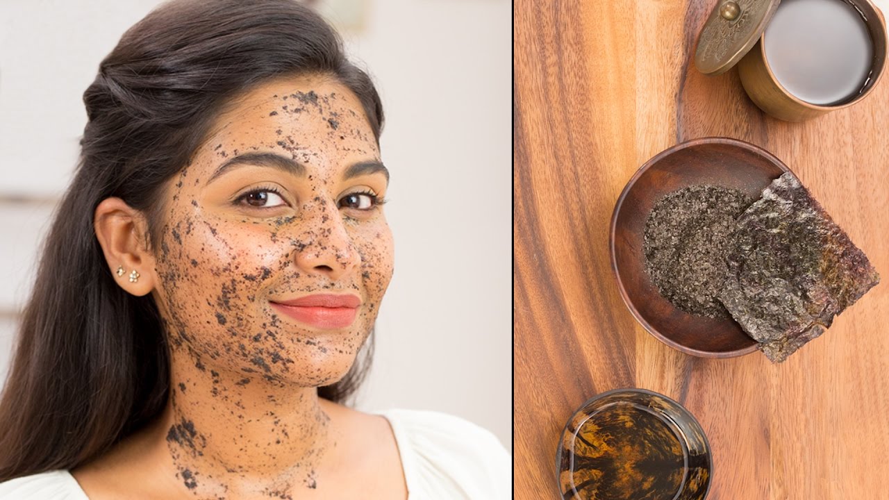 DIY Seaweed Facial Mask For Blackhead Removal And Skin Brightening | Japanese Beauty Secrets