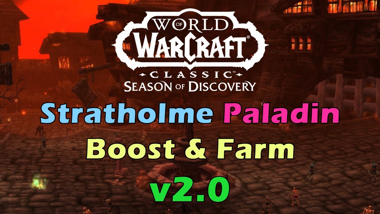 [SoD] Stratholme Paladin Solo v2 - Bigger, better and faster!