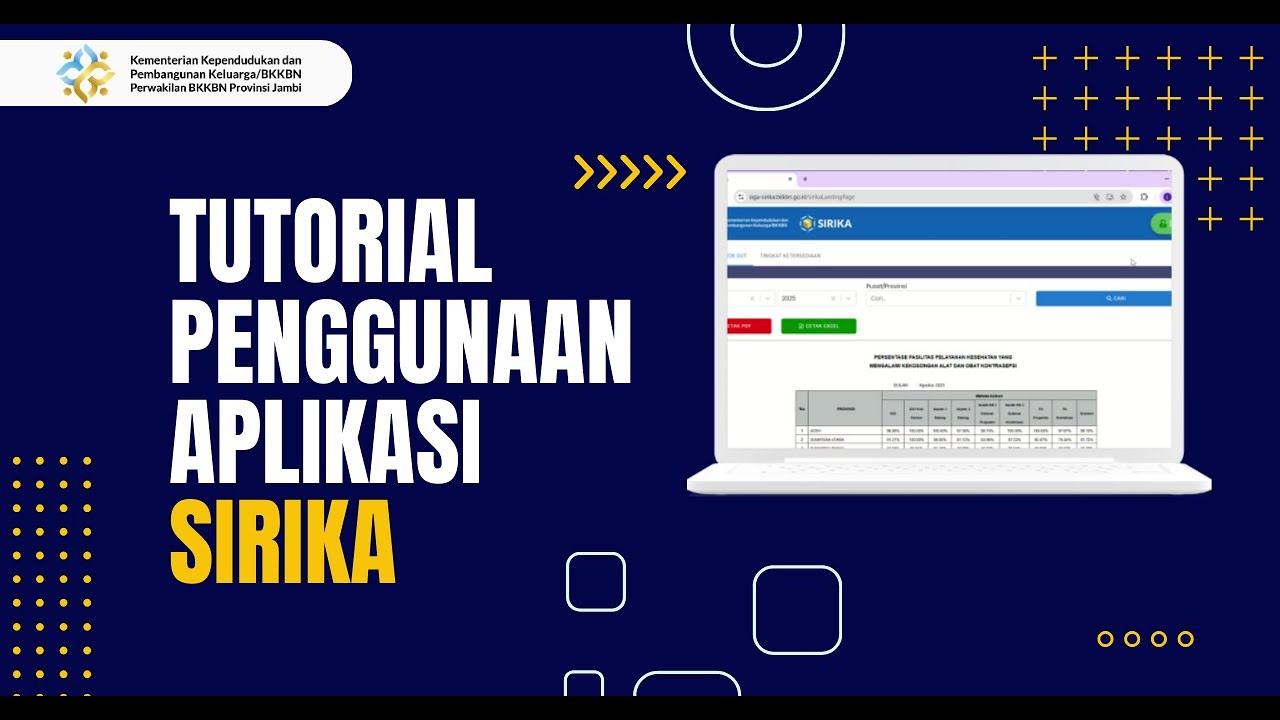 Video Tutorial Penggunaan Aplikasi SIRIKA