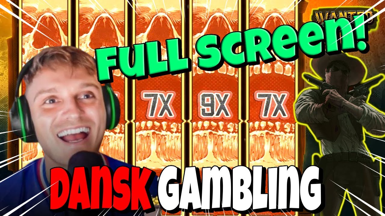 Kæmpe Full Screen Ramt På Wanted! (Over 1.000.000KR!)│Danske Gambling Wins