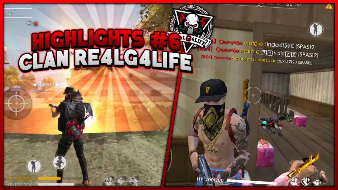 HIGHLIGHTS #6 \\ CLAN RE4LG4LIFE // FREE FIRE ⚔️ 💣
