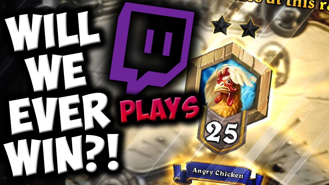 Twitch Chat Plays HEARTHSTONE | Will we EVER WIN? | The Witchwood | Disguised Toast