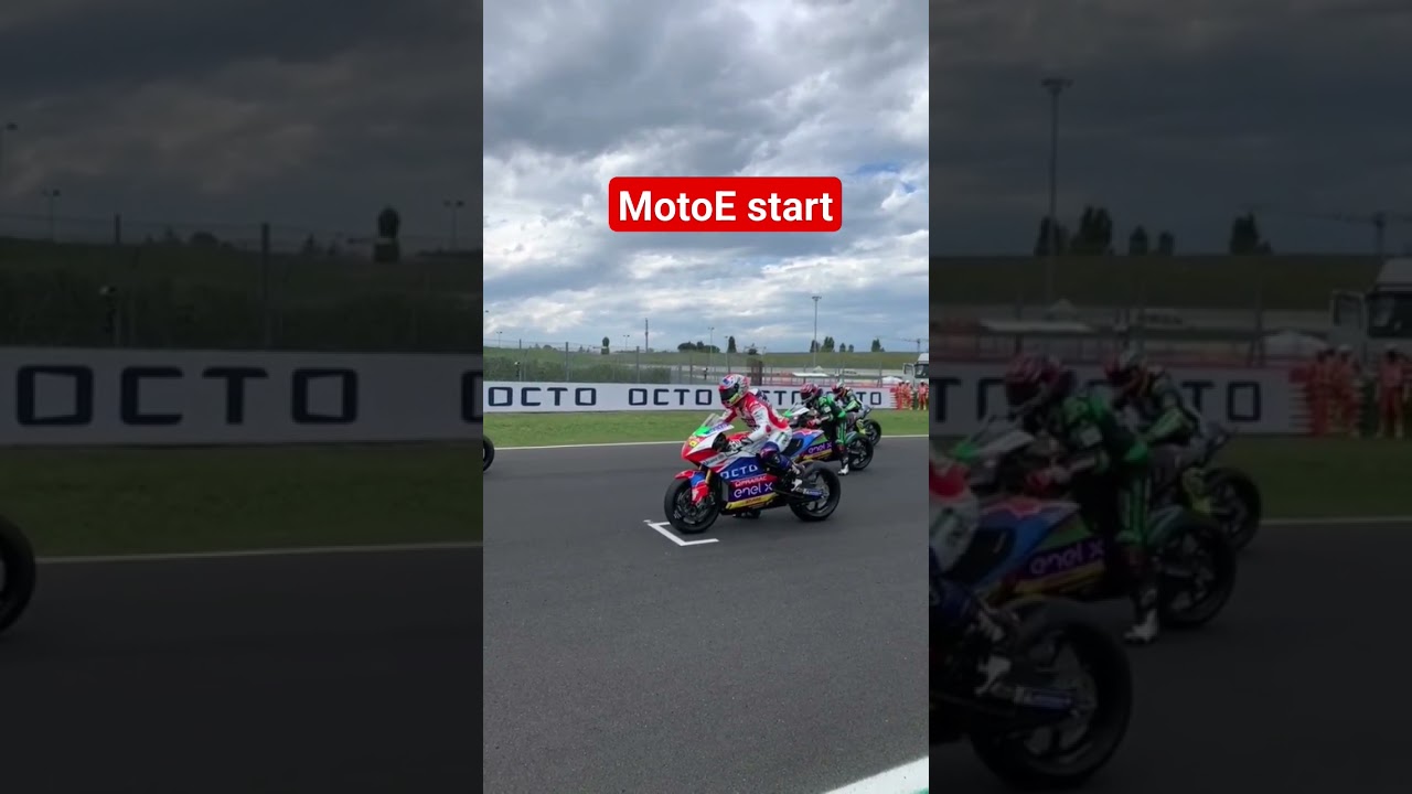bagaimana moto gp listrik start??#motoE #motogp #trendingshorts