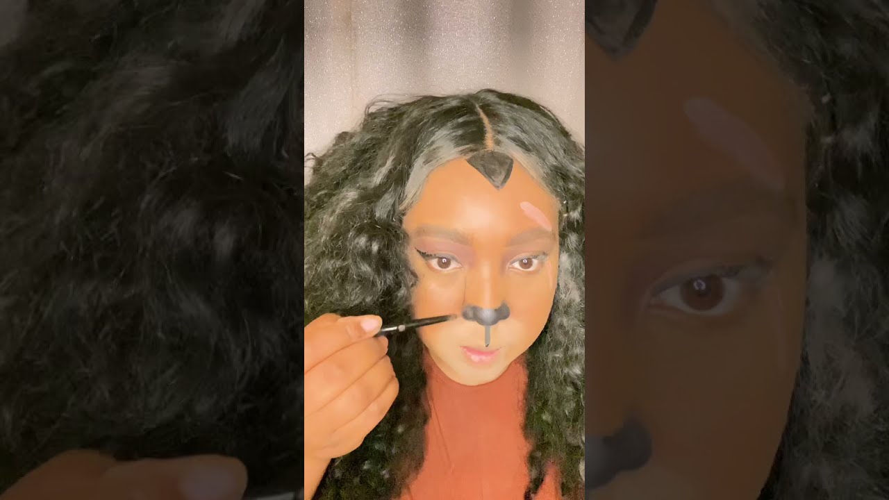 Easy Lion king &ldquo;Scar&rdquo; makeup tutorial #halloween  #makeuplooks #makeuptutorial