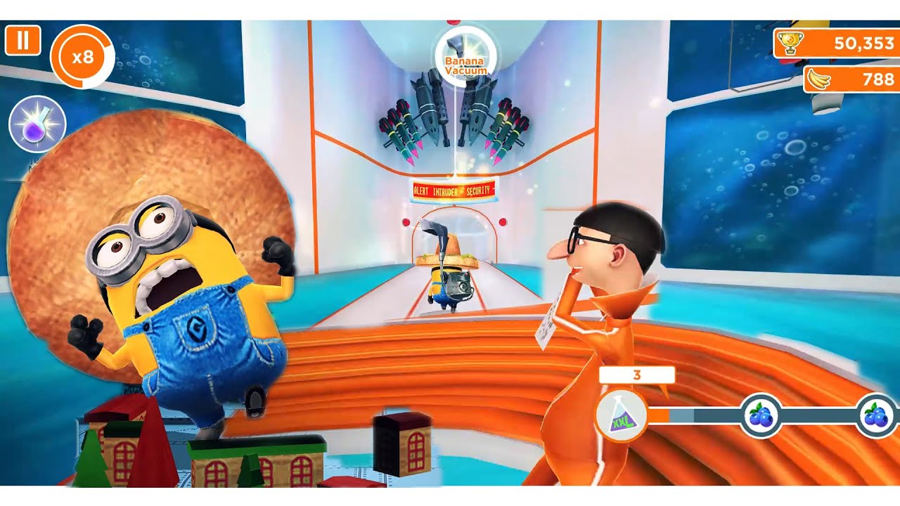 MINION RUSH VECTORS MEGA FORTRESS XXL CRASHDOWN #gaming #games #gameplay