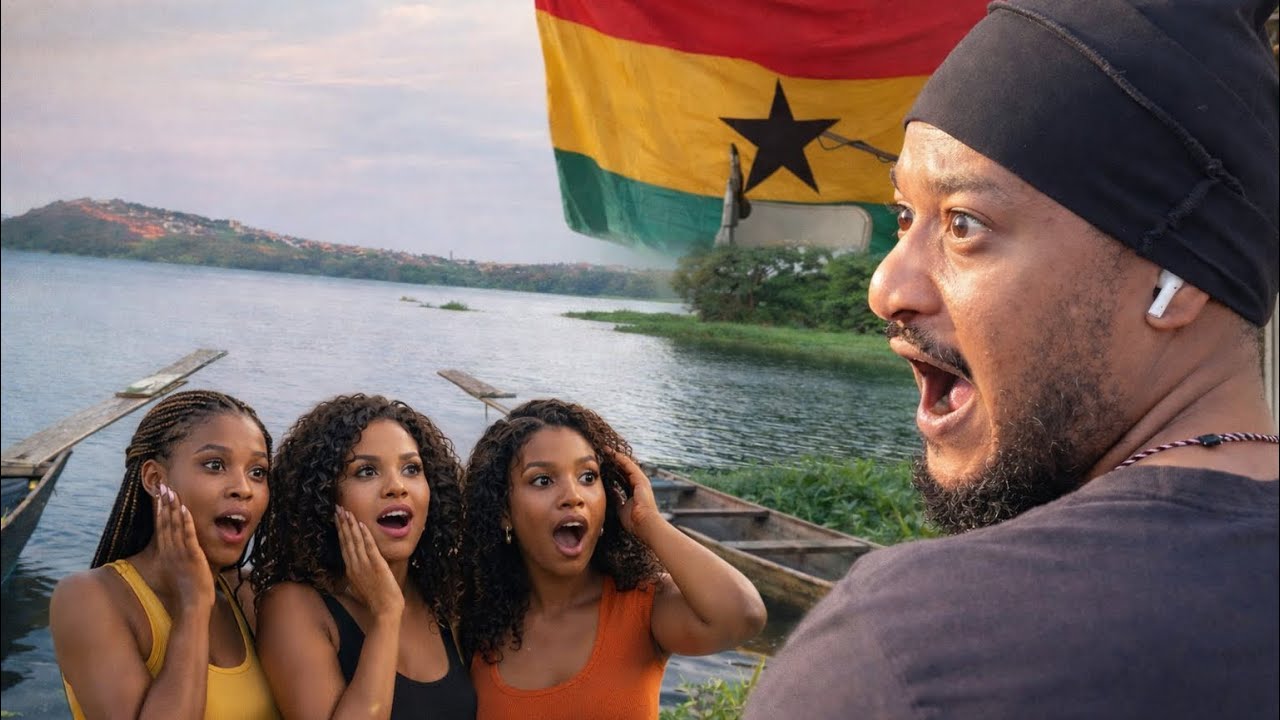 😲 I Couldn’t Believe My Eyes When I Saw This Beautiful Lake in Ghana! 🇬🇭🌊