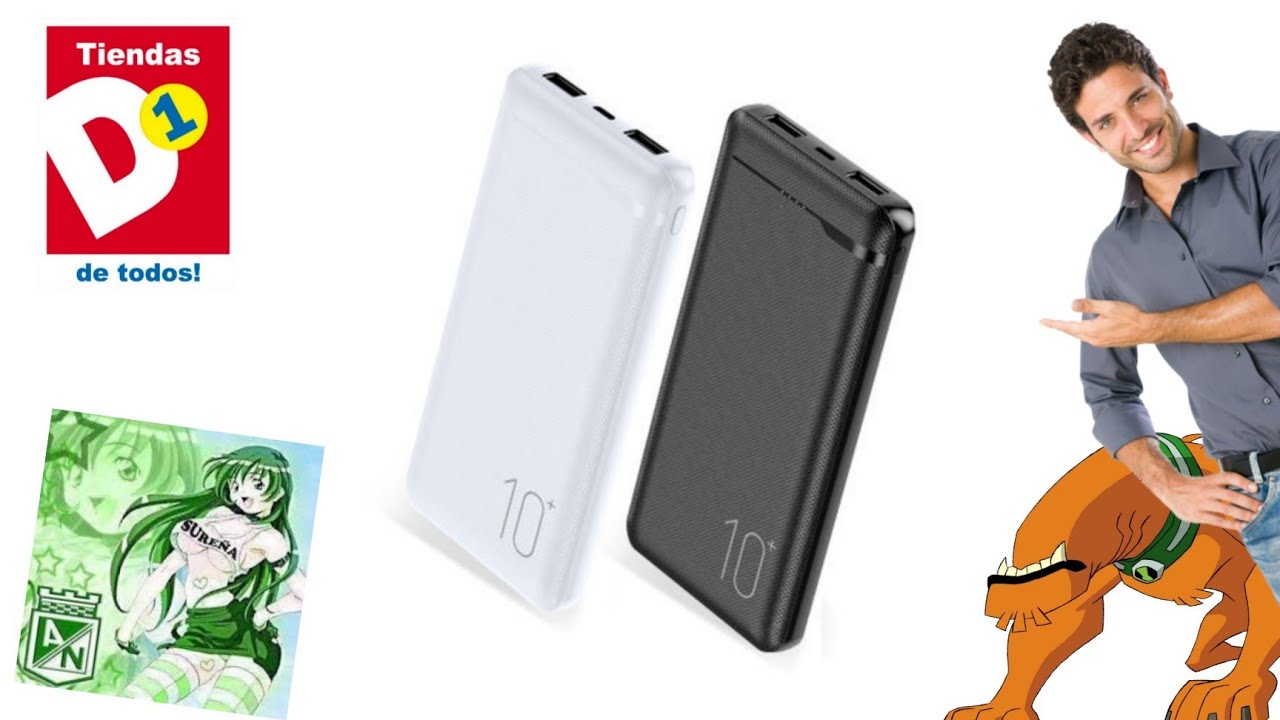 La bestia indomable del D1: power bank red flag - unboxing y review