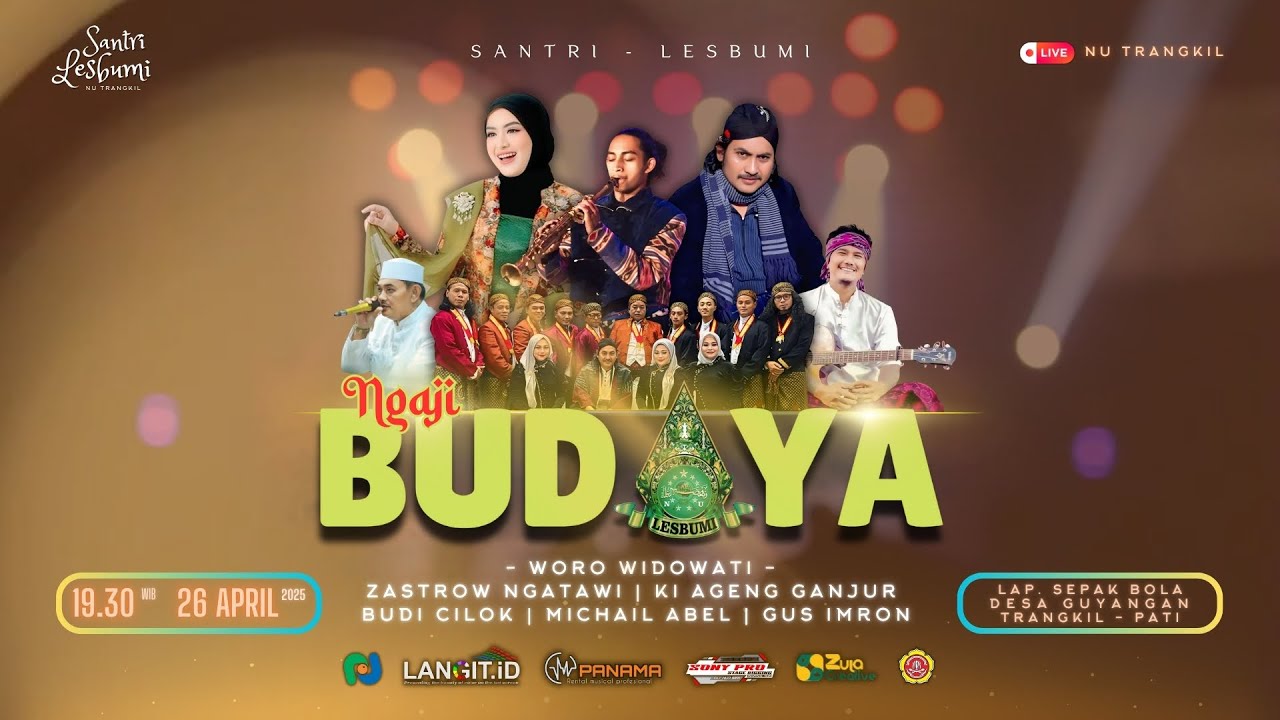 🔴LIVE | Ngaji Budaya Bareng Ki Ageng Ganjur dan Woro Widowati