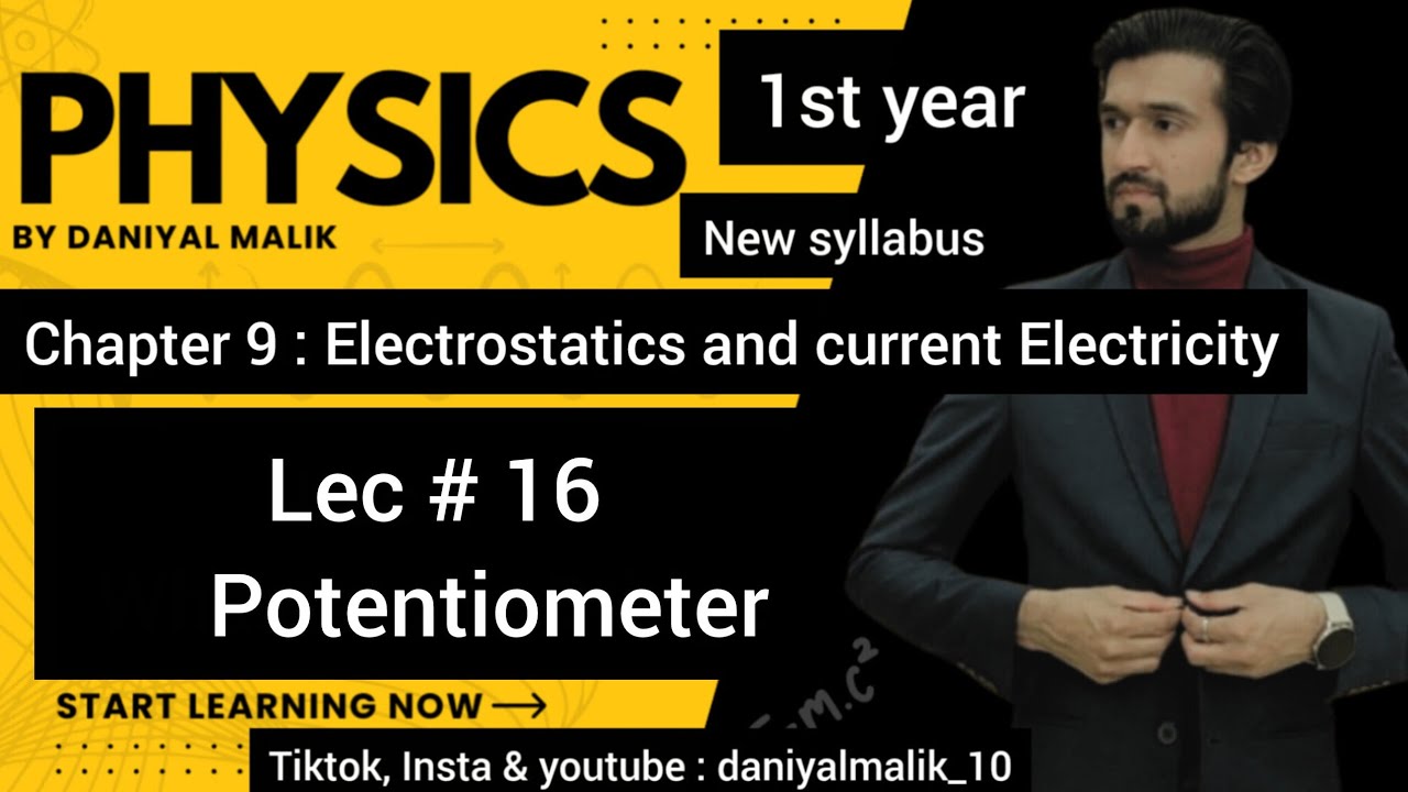 Potentiometer class 11 | #potentiometer #physics #newsyllabus #currentelectricity #like #foryou 