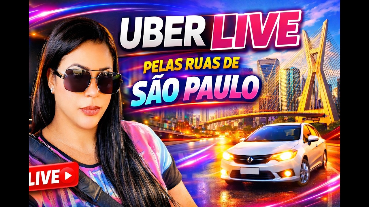 😱 AO VIVO: A noite de uma motorista de Uber em São Paulo!