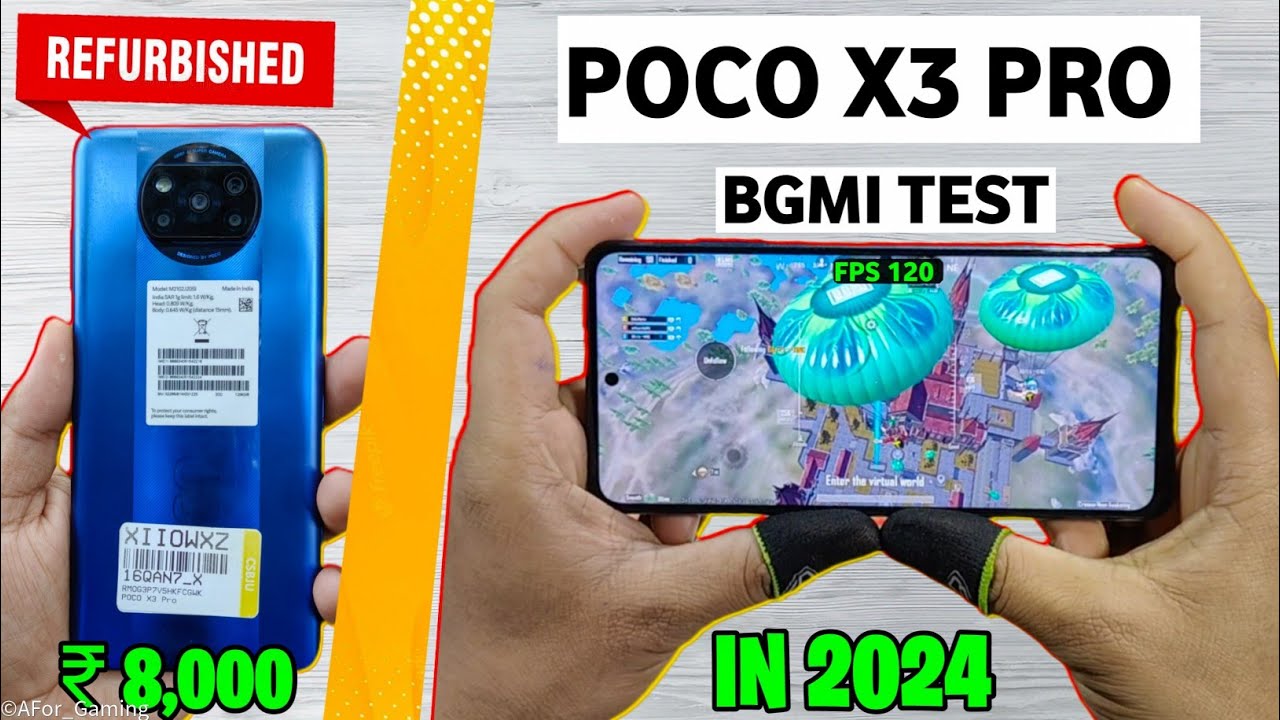 Is the Poco X3 Pro Still Worth It? Refurbished Mobile Poco X3 Pro BGMI Test in 2024
