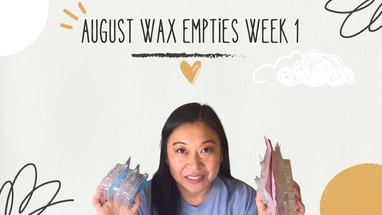 What I've Been Warming || August Home Fragrance Empties || Week 1 || Scentsy & Vendor Wax