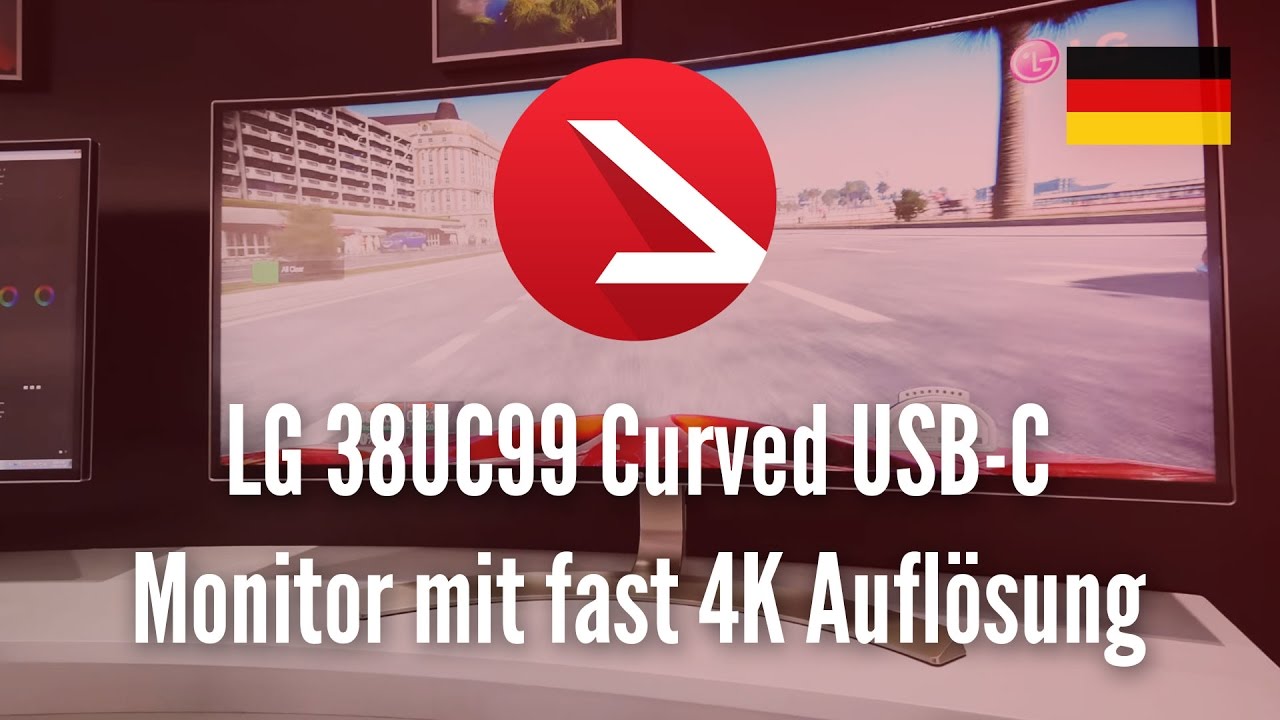 LG 38UC99 Curved USB-C Monitor mit fast 4K Aufl&ouml;sung