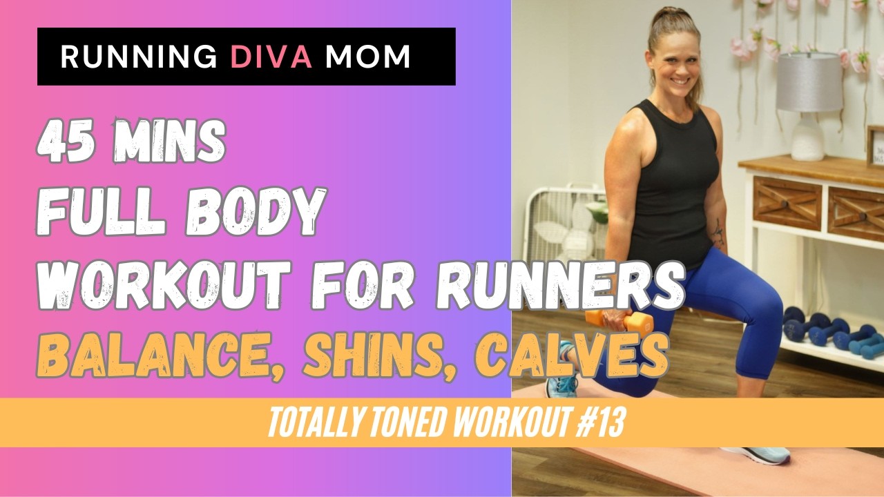 Totally Toned Workout #13 - Excellent for Runners | Balance, Shins, Calves [recorded 3/5/2021]