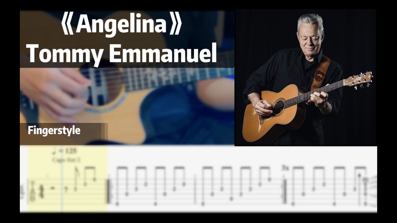 (Tab) Tommy Emmanuel - Angelina