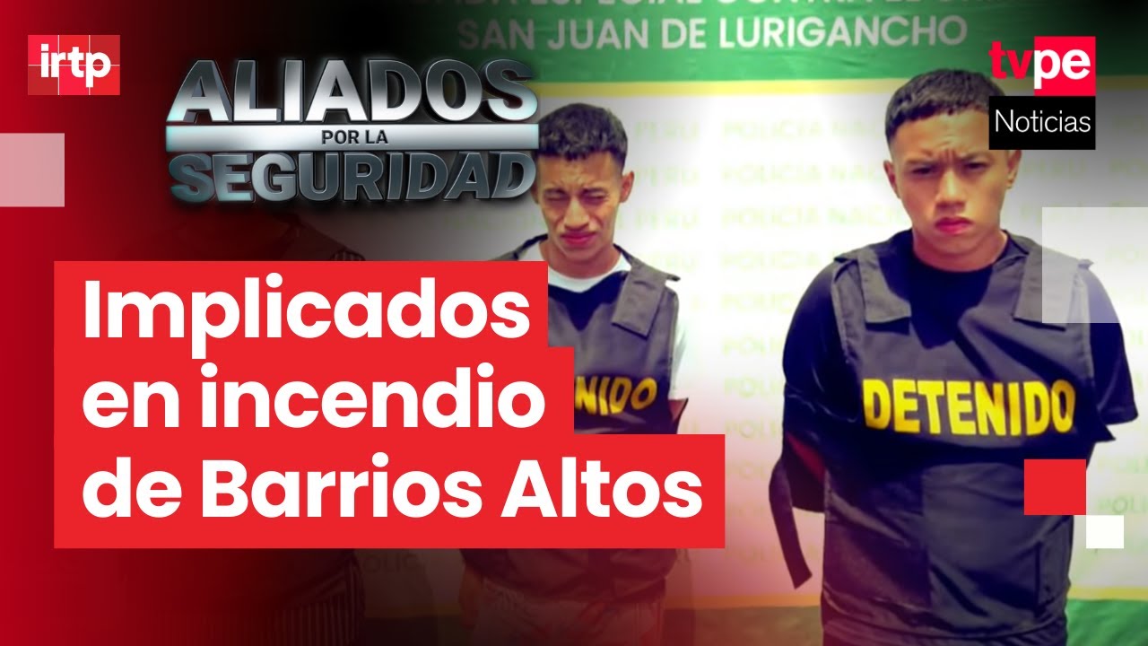 Caen otros tres miembros de Los Mexicanos, quienes eran el terror de comerciantes en Cercado de Lima