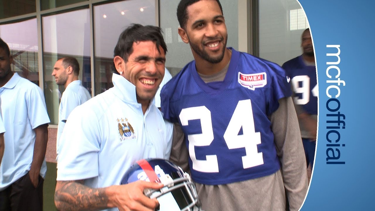 CITY ON TOUR: MCFC visit NY Giants training facility