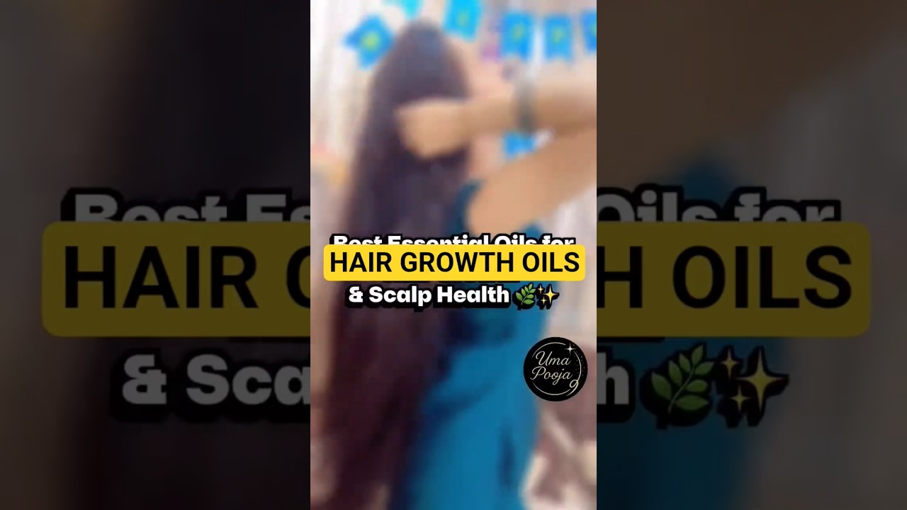 🌿 Best Essential Oils for Hair Growth | Tea Tree, Ylang Ylang, Pumpkin & Rosemary Oil Benefits