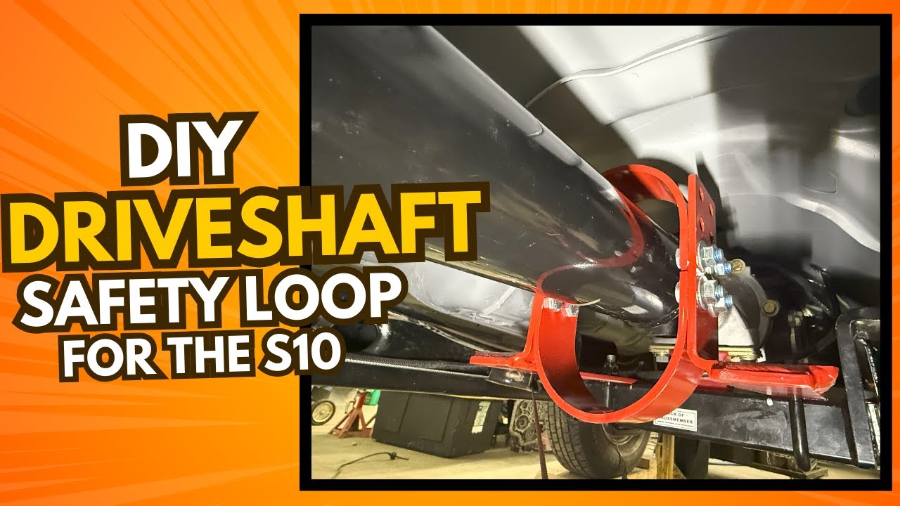Driveshaft Safety Loop - DIY #summitracing #Driveshaft safety